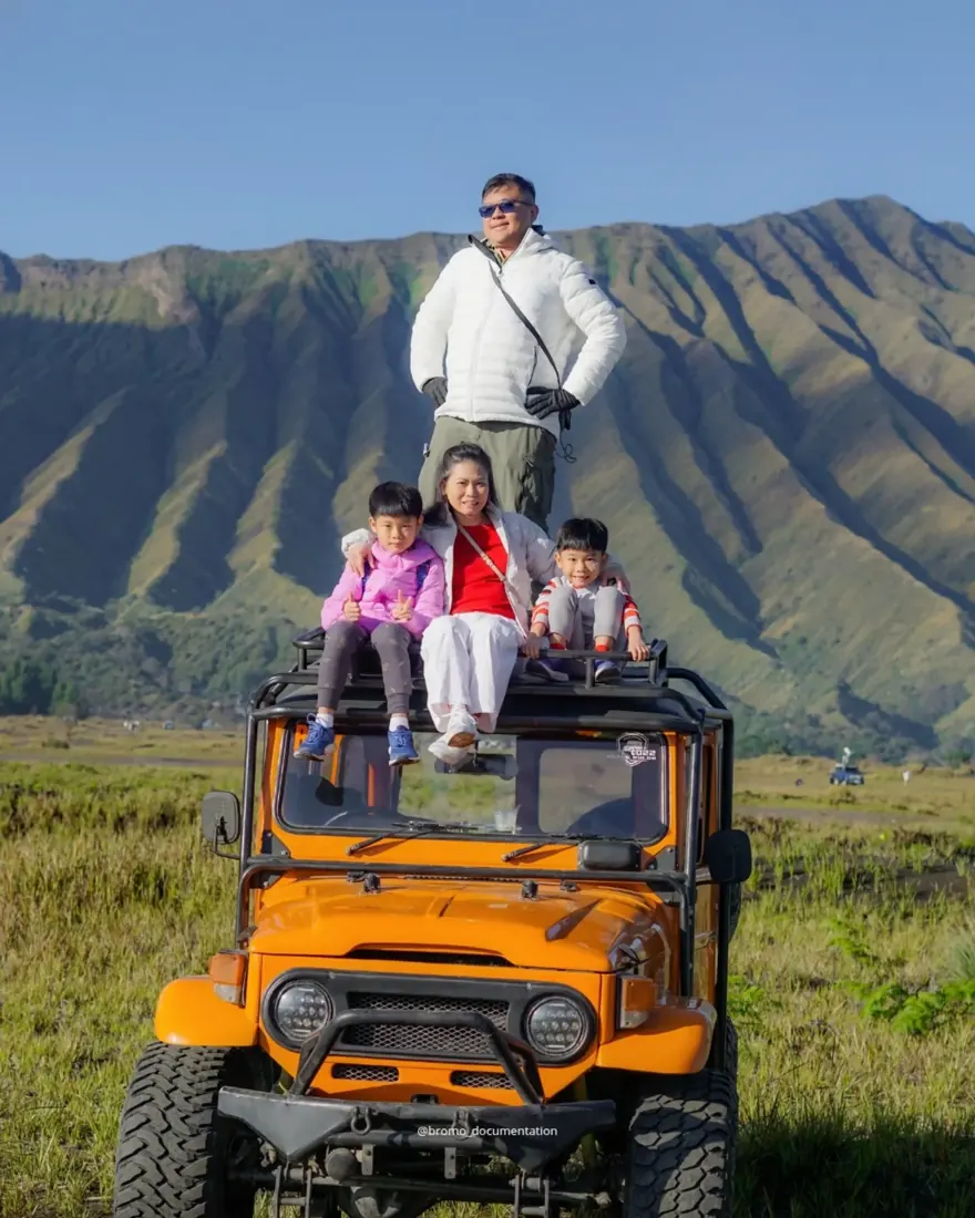 Dokumentasi tamu Private Trip Bromo 2